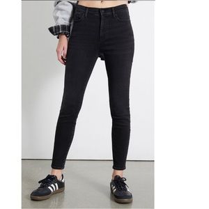 PacSun Black High Waisted Ankle Jeans, NWT